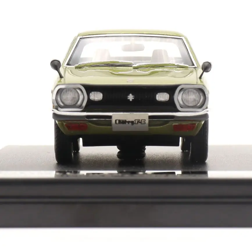 1:43 Hi Story for Nissan Cherry F2 COUPE GX 1974 Resin Car Model Vehicles High End Car Toys Model Collection Decoration Gift