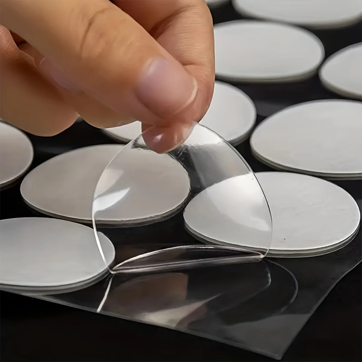 56-504PCS Transparent Double-Sided Tape Adhesive Dots Round Acrylic No Traces Waterproof Dot Sticker for Craft DIY Art Home