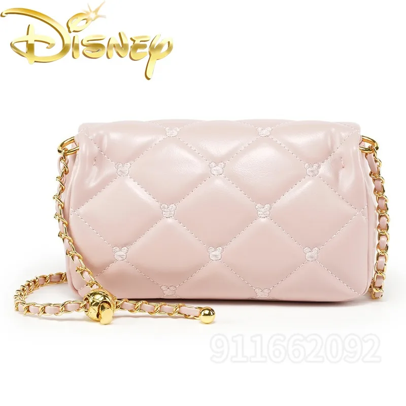 Disney Mickey New Women's Shoulder Bag Luxury Brand Original Fashion Women's Shoulder Messenger Bag Cartoon Mini Women's Bag