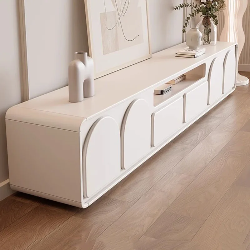 

Storage Mobile Tv Stands Living Room Modern Luxury Display Wood Drawers White Tv Table Organizer Muebles Chinese Style Furniture