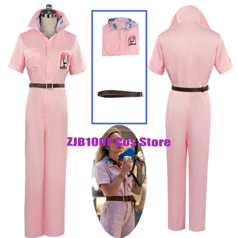 

Фильм Jody Moreno Косплей Аниме Fall Guy Косплей Костюм Розовый Комбинезон Комплект Пояса Хэллоуин Карнавальный Боди Наряд для Женщин