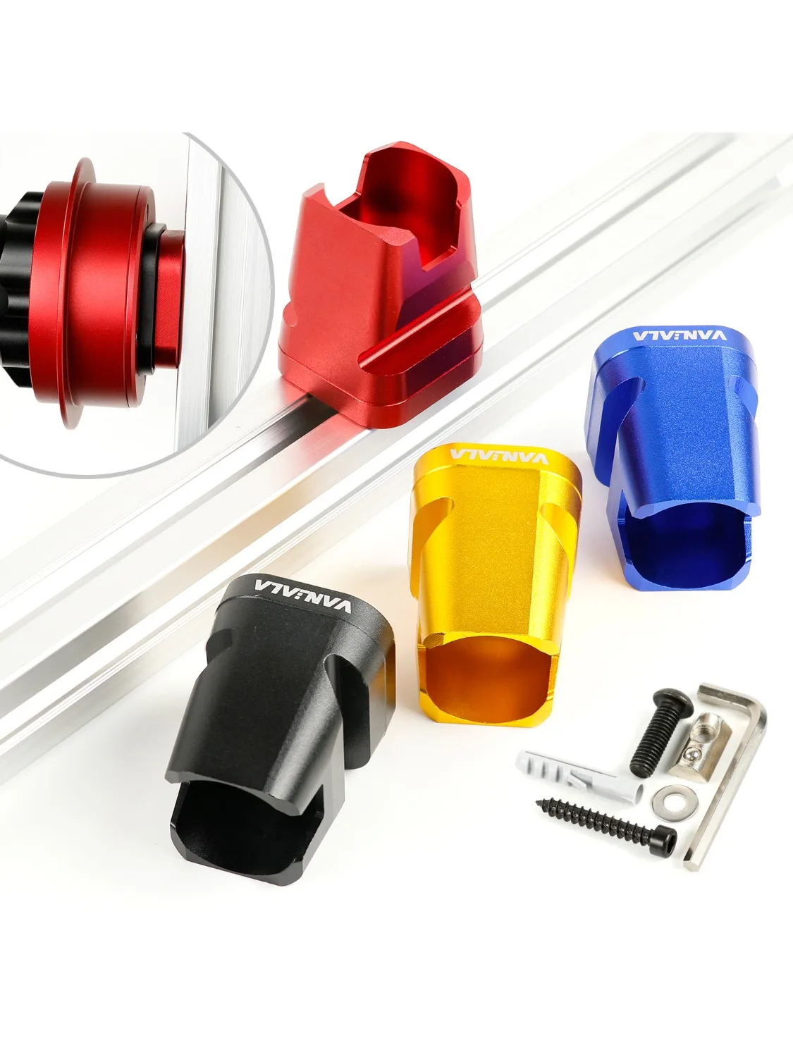 1X Kit de montage mural pour volant de course de simulateur à dégagement rapide FANATEC QR2