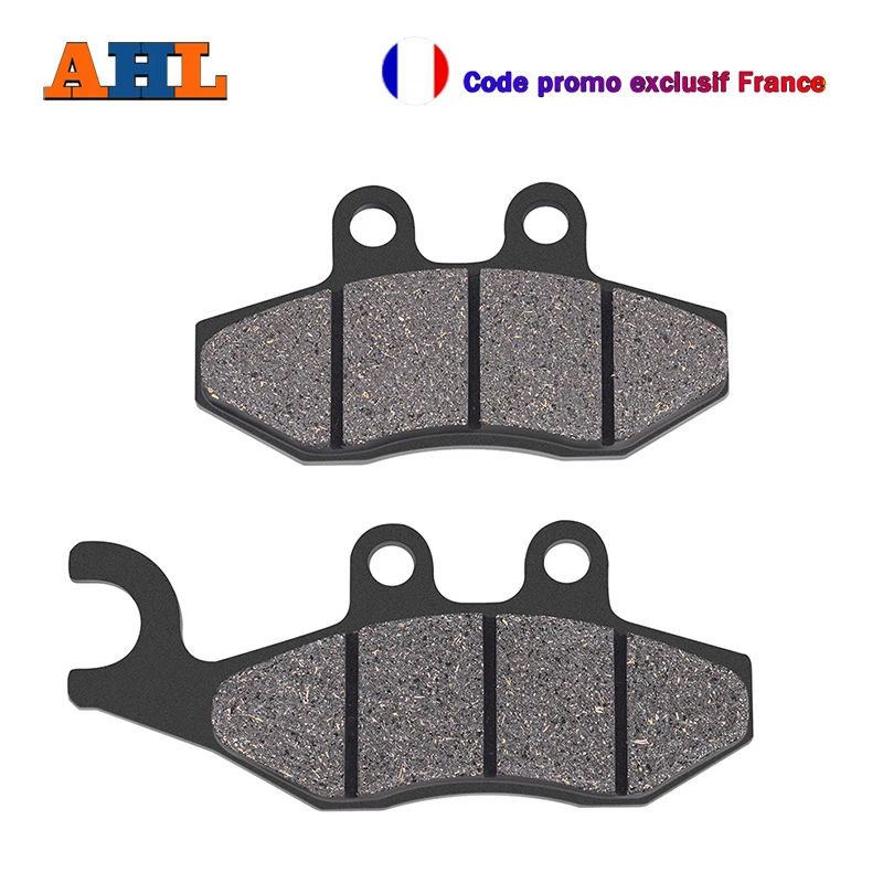 AHL – plaquettes de frein avant et arrière pour moto, pour PIAGGIO Fly 50 100 125 150 Liberty 15 Typhoon Beverly B125 S Cruiser 200 250 300 400