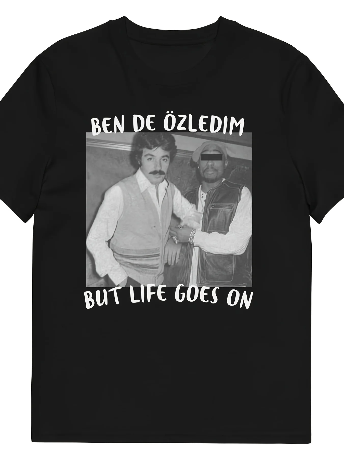 Turkish T-shirt  Casual Crew Neck, Slightly Stretchy Fabric, Printed Design, Exclusively for Men, Suitable for All Seasons, the Perfect Gift for Friends and Family! Unisex! Suitable for All Seasons! A Collectible Gift!