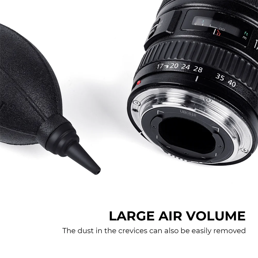 K&F Concept Air Blower Dust Blower Lens Blower for Digital DSLR SLR Cameras Camera Lenses Sensitive Electronics Silicone