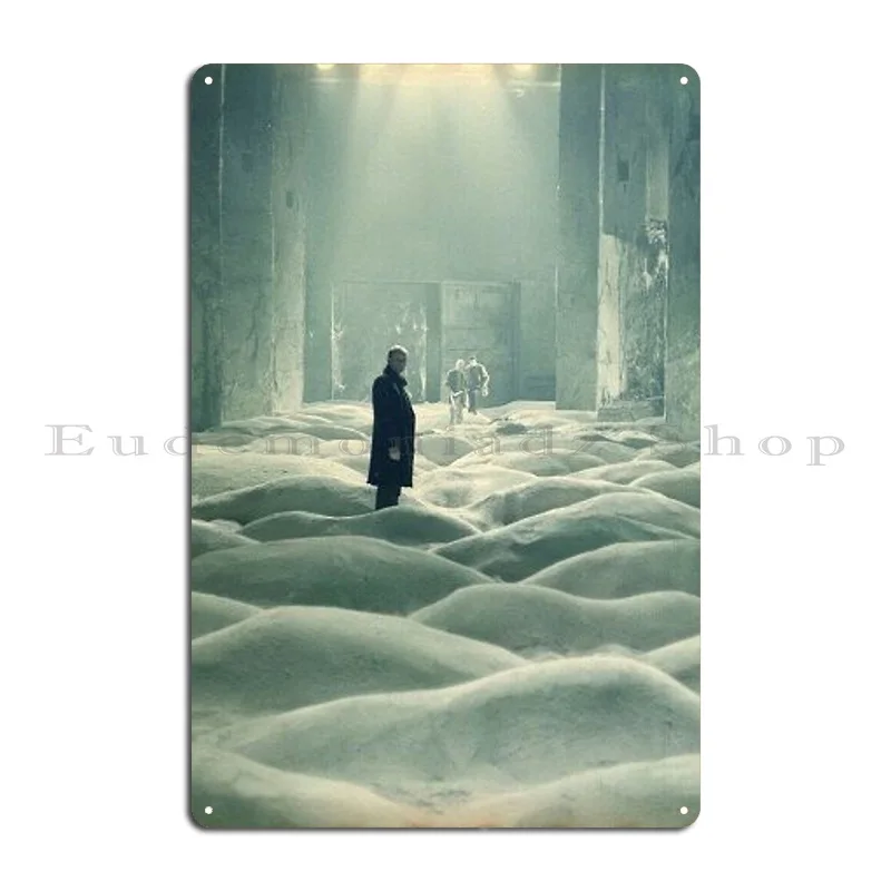 Stalker Andrei Tarkovsky Metal Sign Decoration Personalized Cinema Bar Cave Rusty Tin Sign Poster