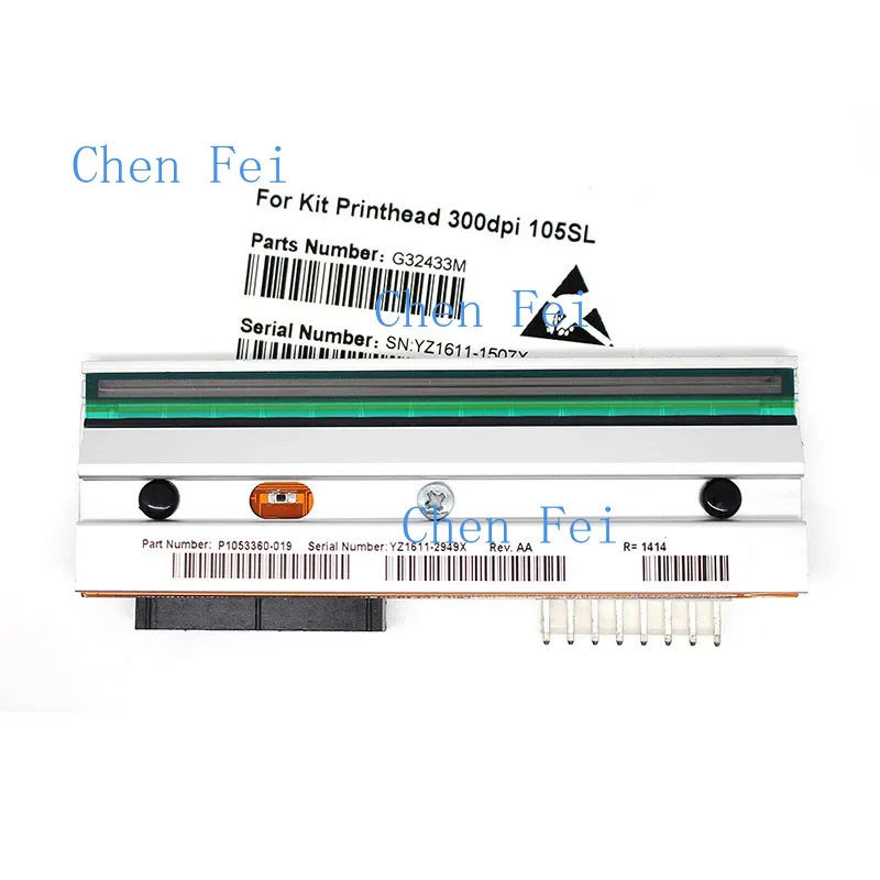 A  Quality New Thermal Printhead G32433M For Zebra 105SL 300dpi Barcode Label Printer,90days Warranty