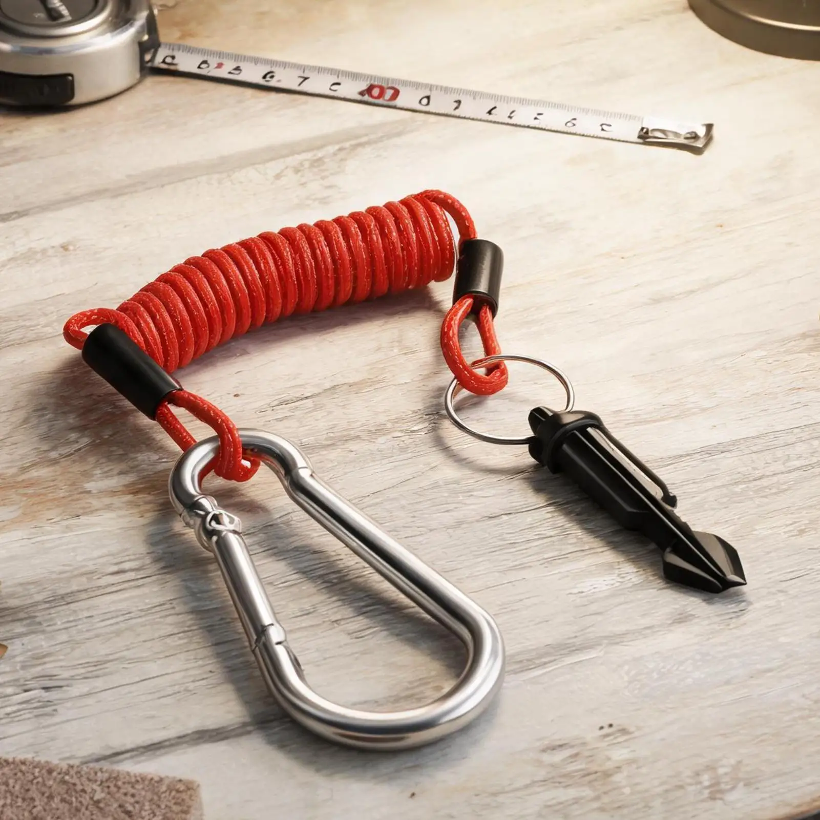 Trailer Breakaway Cable Stainless Steel Flexible High Strength Safety for RVs Camper Outdoor Camping Towboat Tugboat