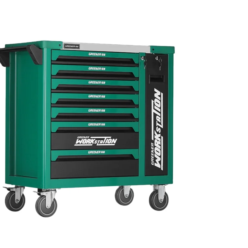 

Heavy-duty Tool Truck Auto Repair Workshop Tool Cabinet Hardware Toolbox Multi-function Cart Repair Iron Drawer