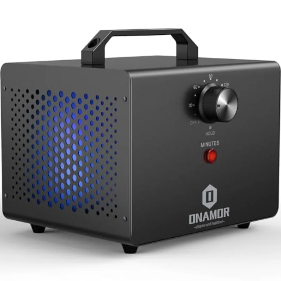 

ONAMOR Ozone Generator Ozone Machine Ionizer O3 Deodorizer for Home Basement Smoke and Pet Room Eliminating Odors Area up to 40