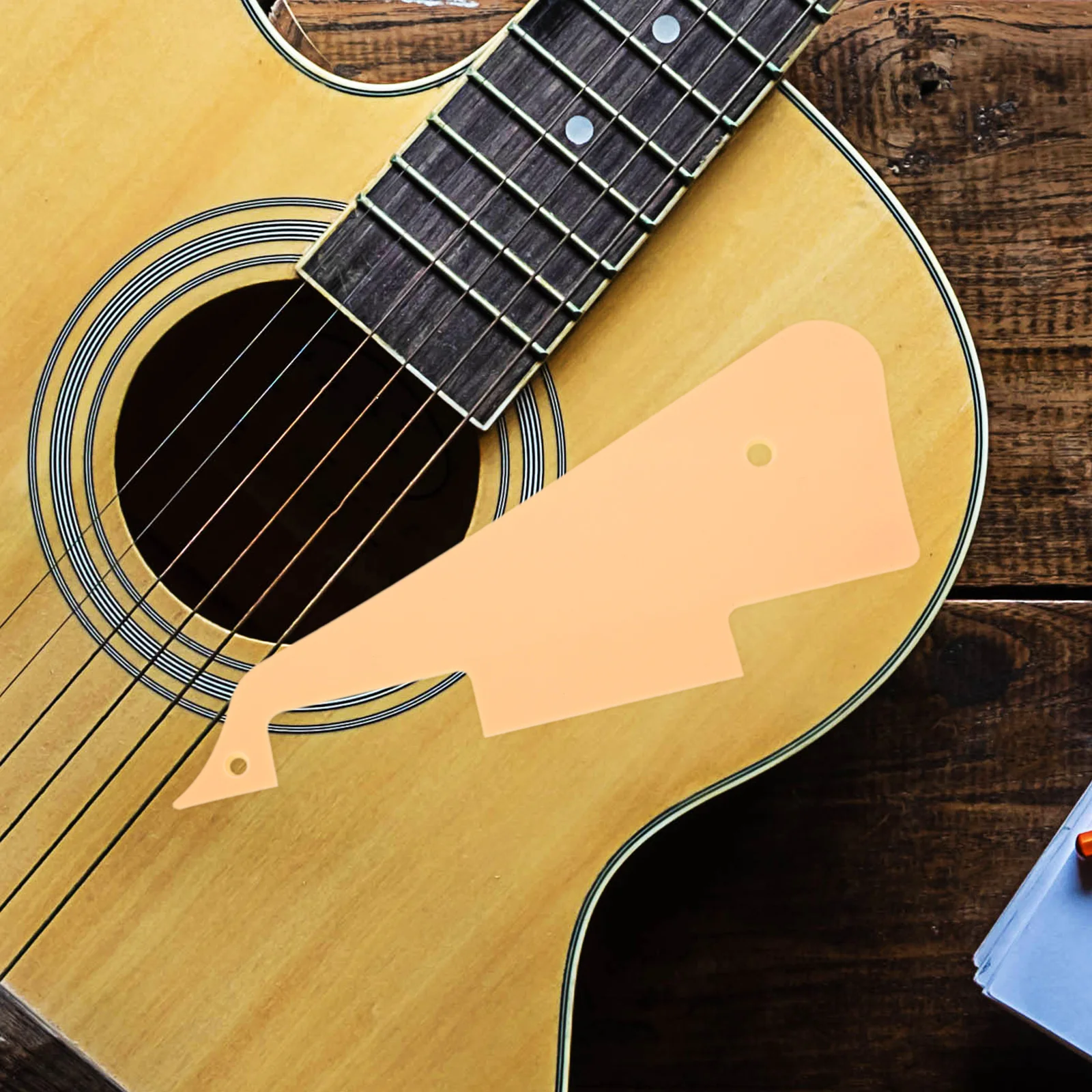 

Electric Guitar Guard Plate Pickguard Jazz Style Yellow Plastic Protection Scratch Shield Installation Supplies Guitar