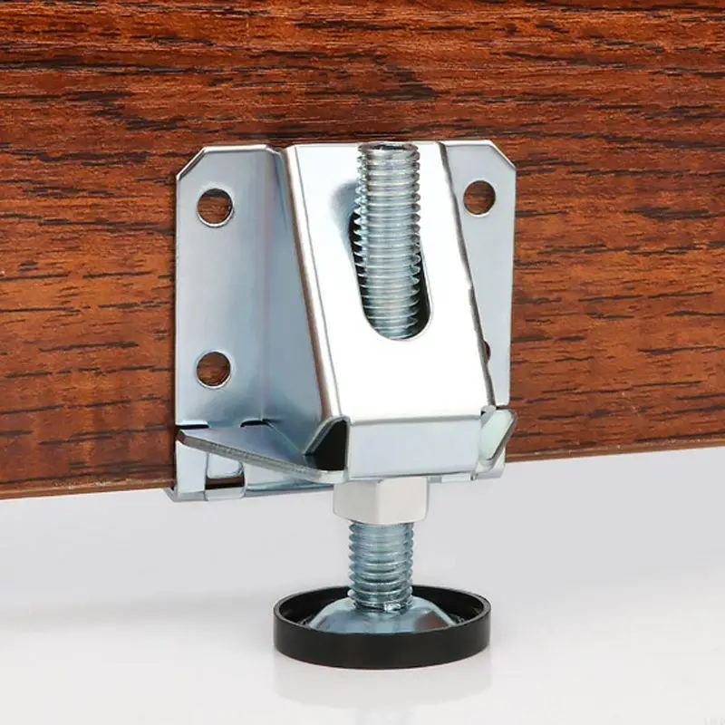 

Metal Wardrobe Leveling Feet Adjustable Height Furniture Leveler Legs for Uneven Ground, Unbalanced Furniture Non-slip