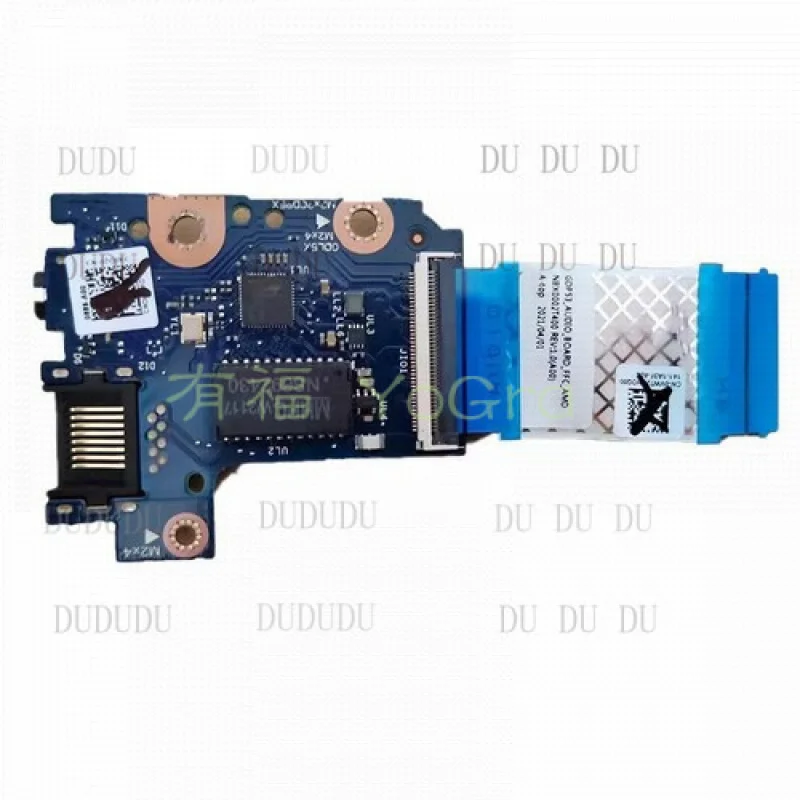 D  7C6KC New GDP53/GDL56 LS-K66DP Audio RJ45 Lan Board For Dell Alienware M15 R5 R6