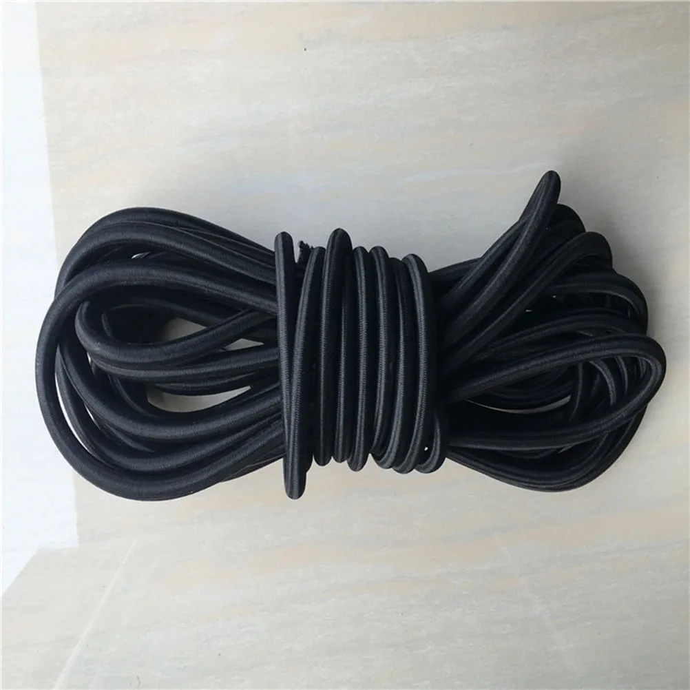 

6Meters 6Mm Strong Elastic Bungee Cord Stretch Rope Wear-Resistant Lightweight Durable For Tent Kayak Boat Bag Luggage