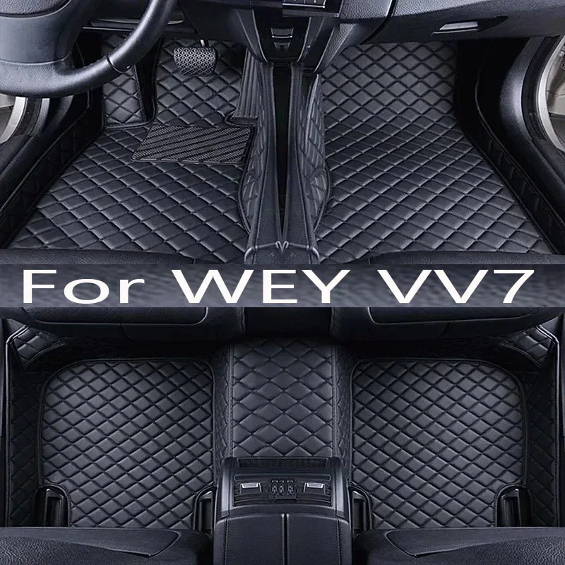 

TPE Custom Car Floor Mats For WEY VV7 2020 2021 2022 2023 Waterproof Carpet Auto Interior Accessories