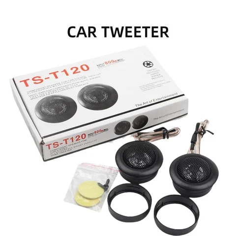 1 Pair MAX 800W Car Speaker 12V Universal High Efficiency Car System Tweeter Speaker TS-T120 Auto Sound Box Car Stereo Speaker