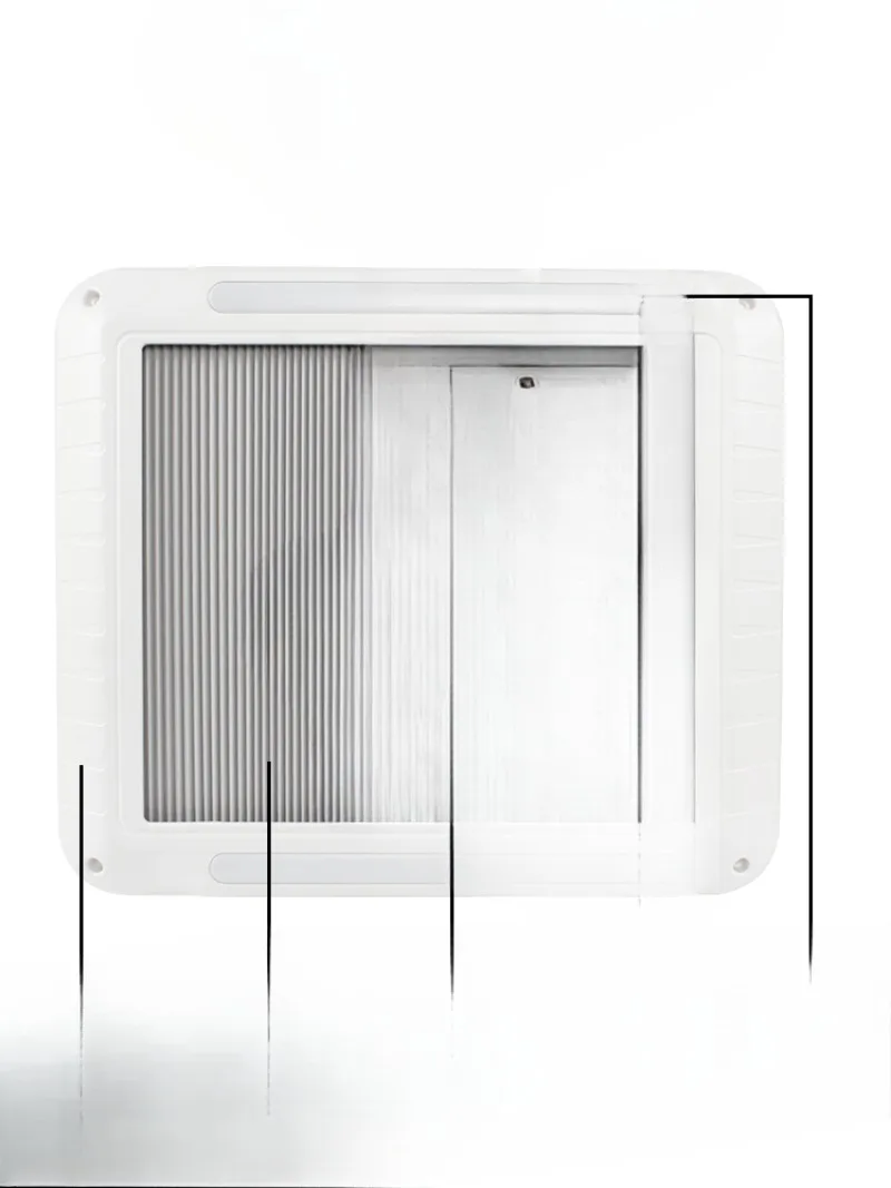 Sunshade Exhaust Fan Shade Curtain Anti-peep Curtain