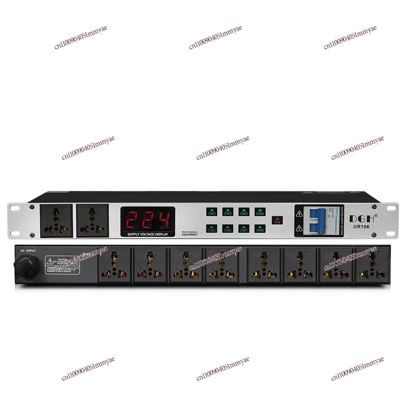 

10-Way Power Sequencer, Stage 8-way Socket Sequential Control Manager