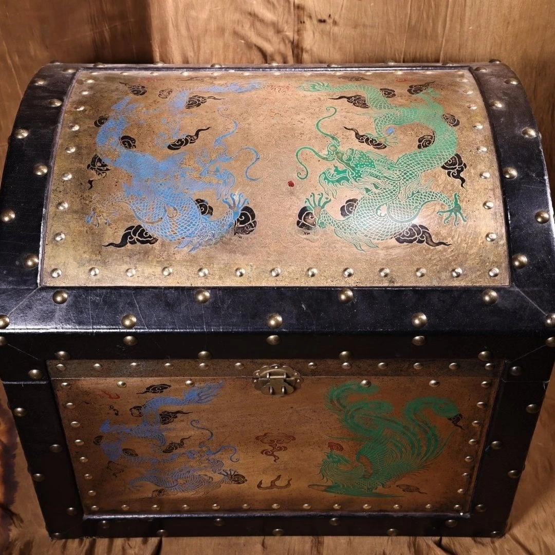 Treasures, old collections, rare pure copper enamel in the imperial collection of the court, and exquisite craftsmanship in drag