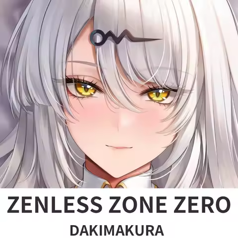 Zenless Zone Zero Yixuan Dakimakura 2WAY Hugging Body Pillow Case Anime Pillow Cushion Cover