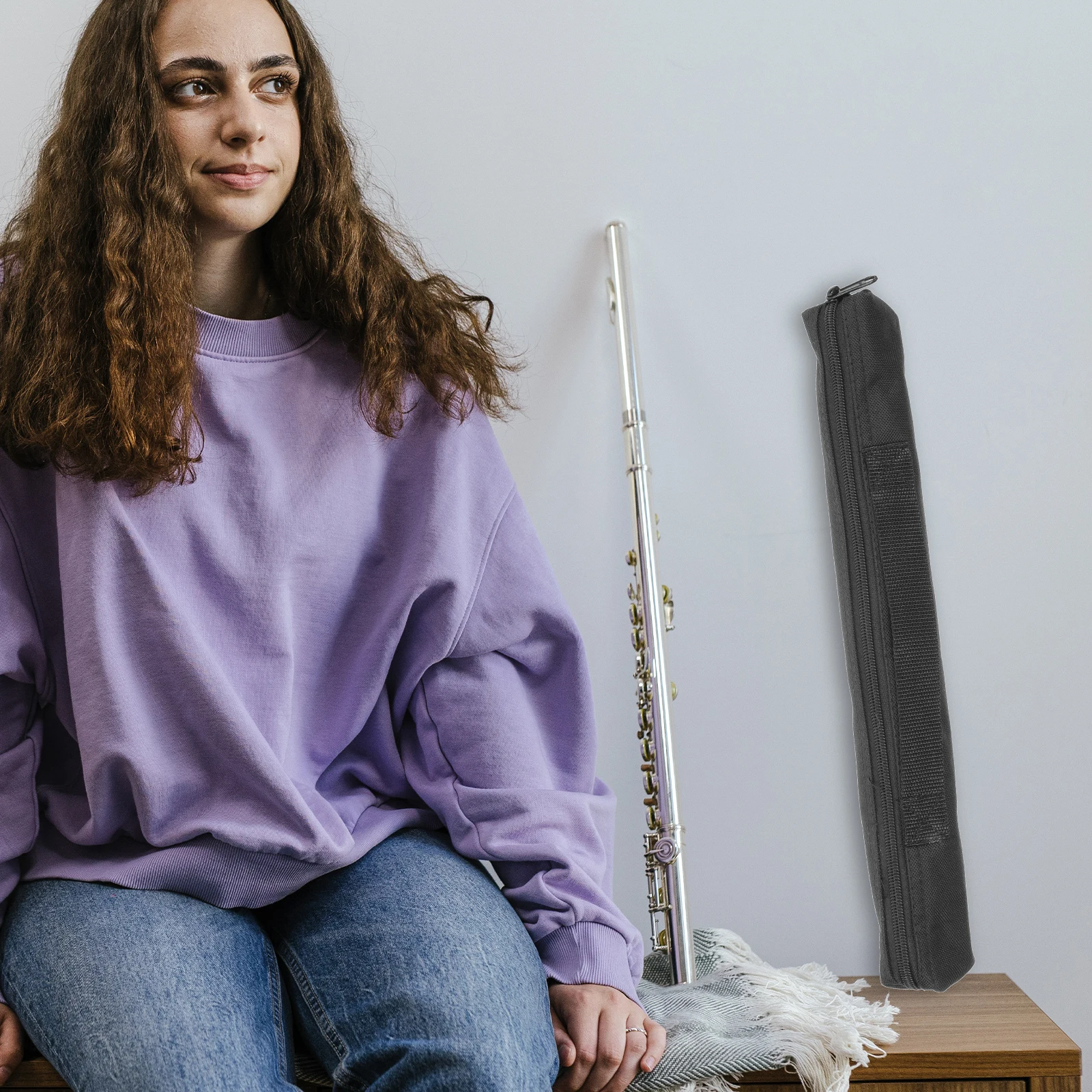 

Clarinet Holder Carrying Case Bag Musical Instrument Bags Storage Black Equipment Oxford Cloth