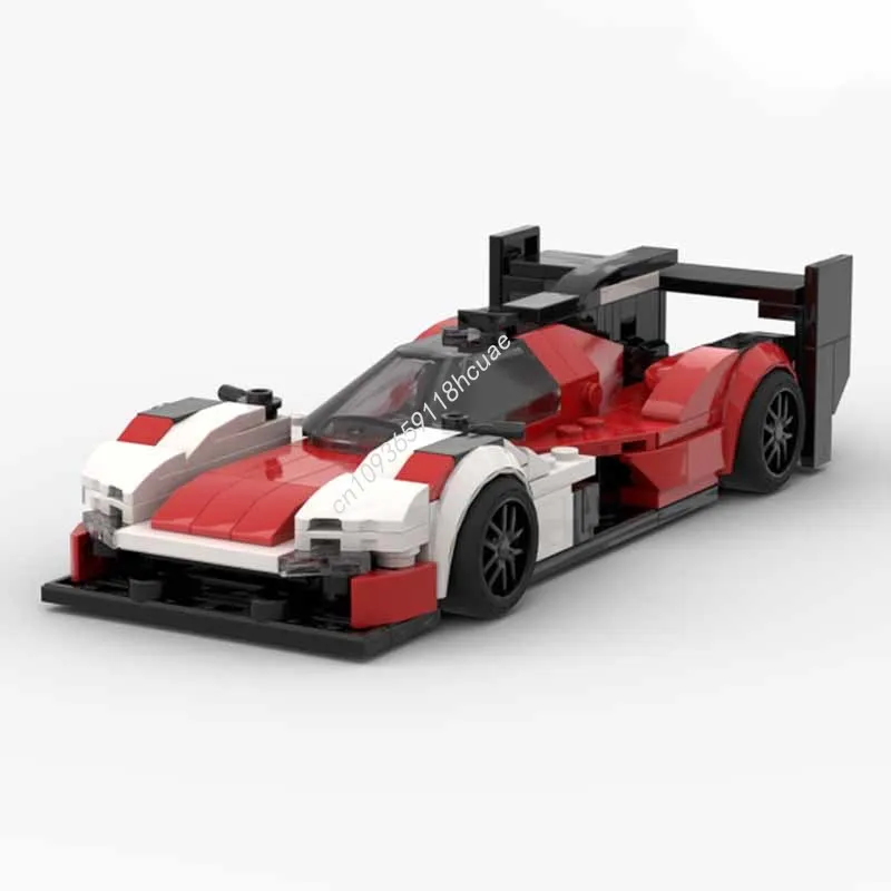 282 pçs mocorschess le mans cidade campeões supercar modelo blocos de construção criativo tijolo brinquedos diy educação presentes natal