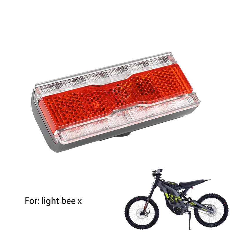 Motorcycles Parts Tail Rear Light Lamp Universal For Light Bee X Electric Bike Off Road Turn Signal Lights Motocross Accessories