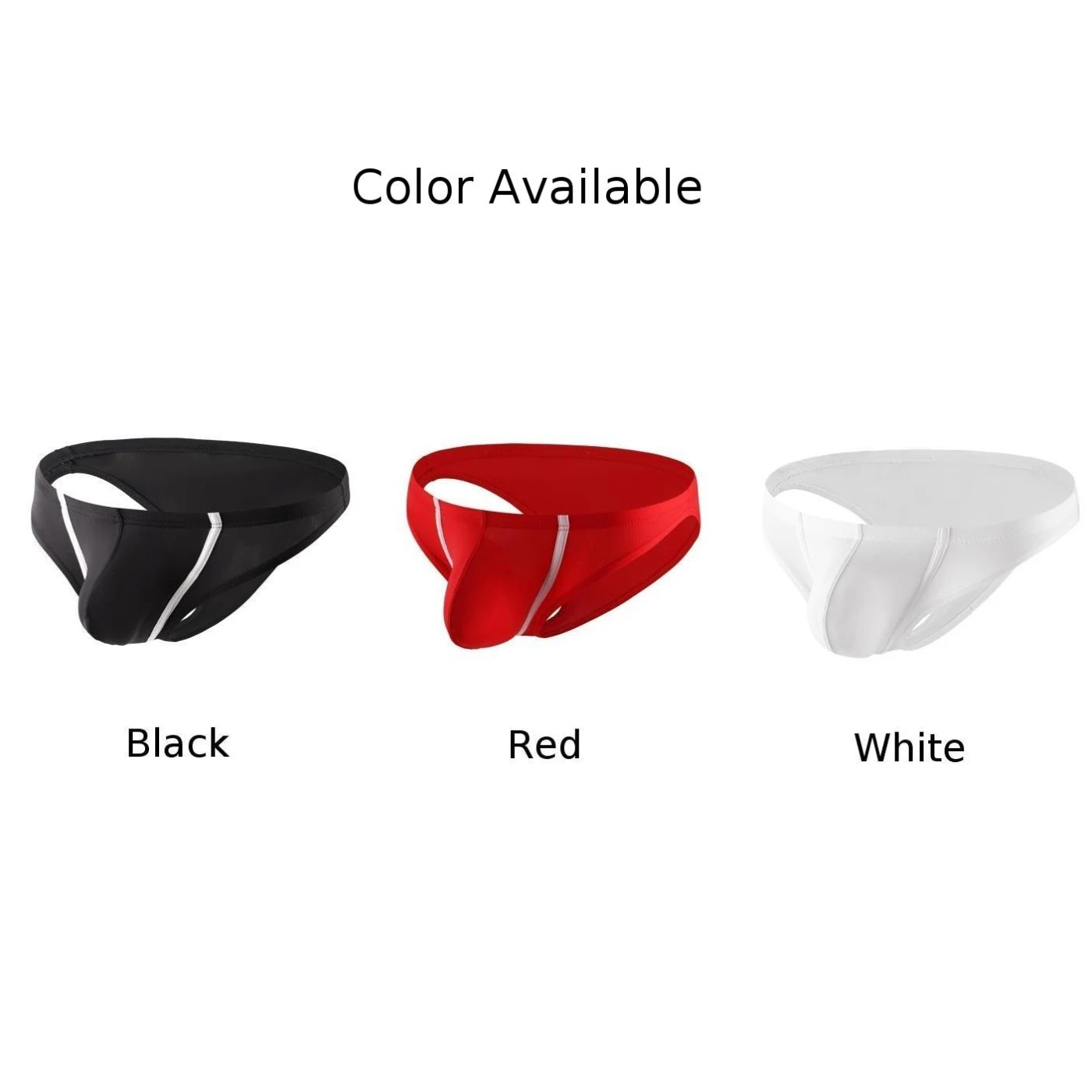 70-80 سم ملابس داخلية منخفضة الخصر نمط كولوربلوك عالية تمتد تنفس الذكور السلس الربيع الصيف الخريف الشتاء #5