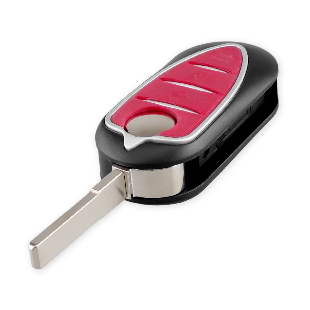 KEYYOU Flip Foldig Remote Car Key Shell Case For Alfa SIP22 Blade for Romeo Mito Giulietta 159 GTA Brera 159 3 Buttons