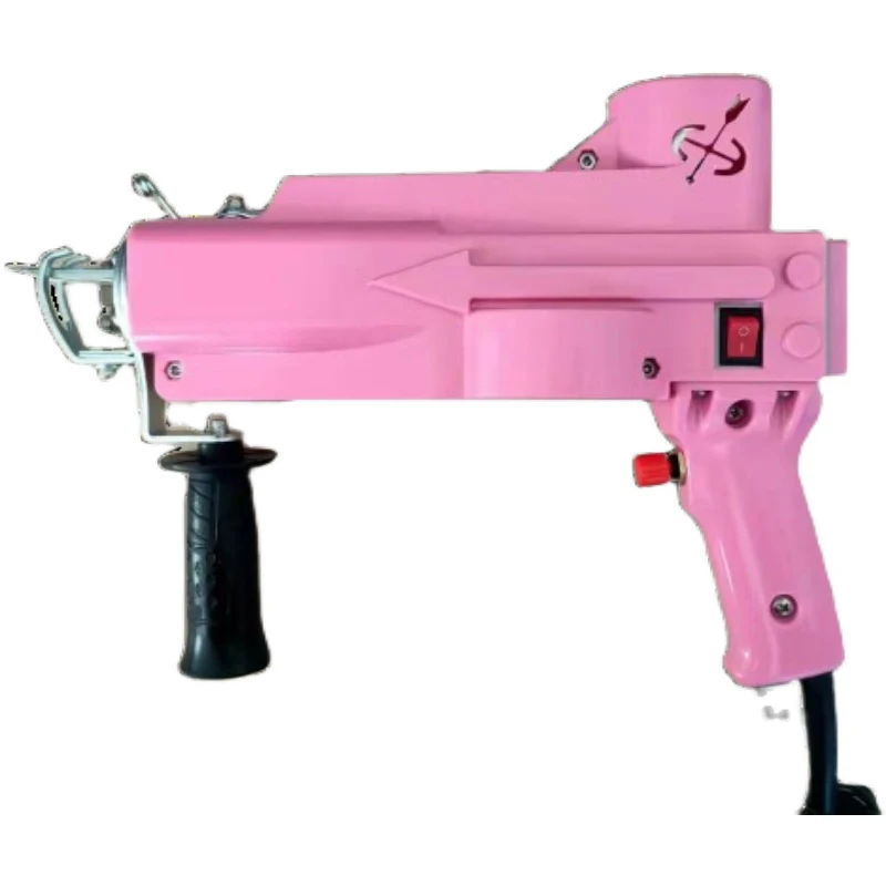 

Electric Carpet Weaving Flocking Machine Fully enclosed with shell Safety anti-pinch hand Carpet tufting gun Cut Pile