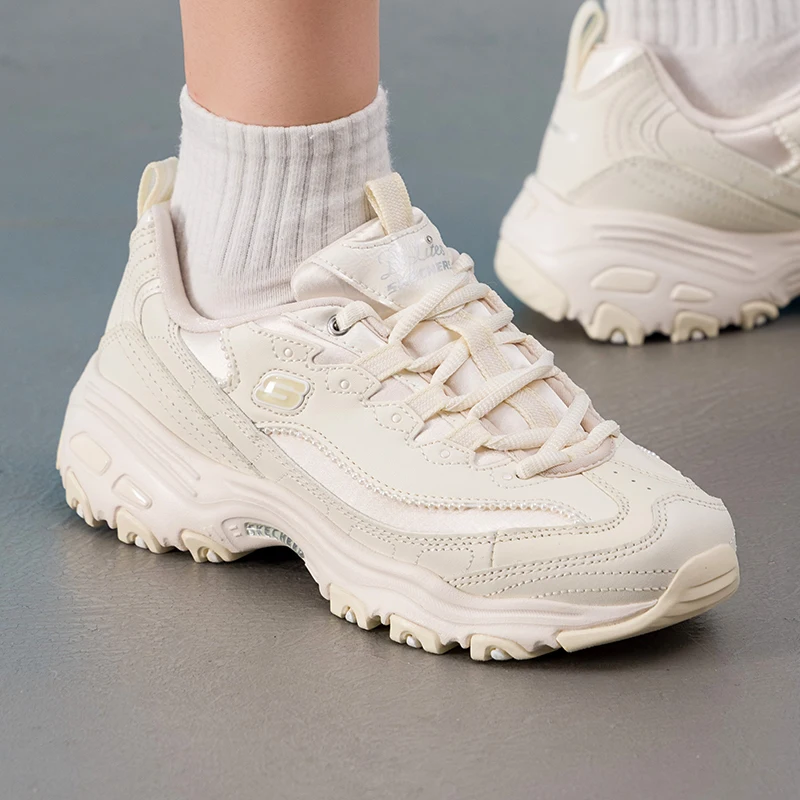 Skechers Women's Shoes Original Lightweight Fashionable Wear-Resistant Non-Slip New Fitness Training Outdoor Sports Casual Shoes 149463-Ofwt-1
