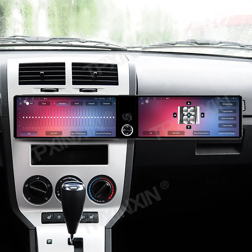 

Автомагнитола Android Auto Carplay для Dodge Caliber 2007-2010, 24,6-дюймовый сенсорный экран, двойной экран, GPS-навигация, мультимедийный проигрыватель