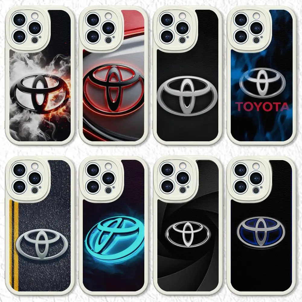 The T-Toyota Car MAISTO Mouse Pad Lambskin Case For Iphone 16 15 14 13 11 12 Pro Max Xr X Xs 8 7 Plus