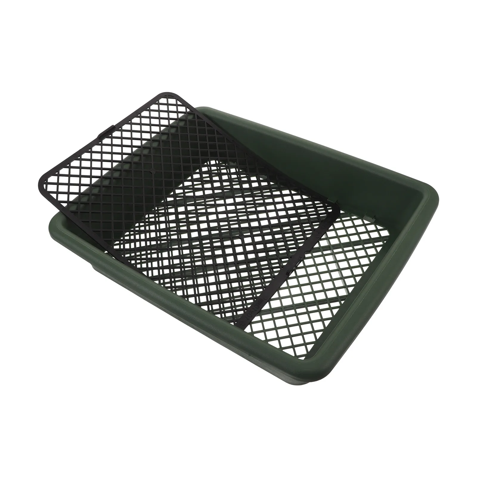 Adjustable Garden Soil Sifter Lightweight Plastic Sieve for Sand Gravel Soil Compost Filtering Landscaping Tool