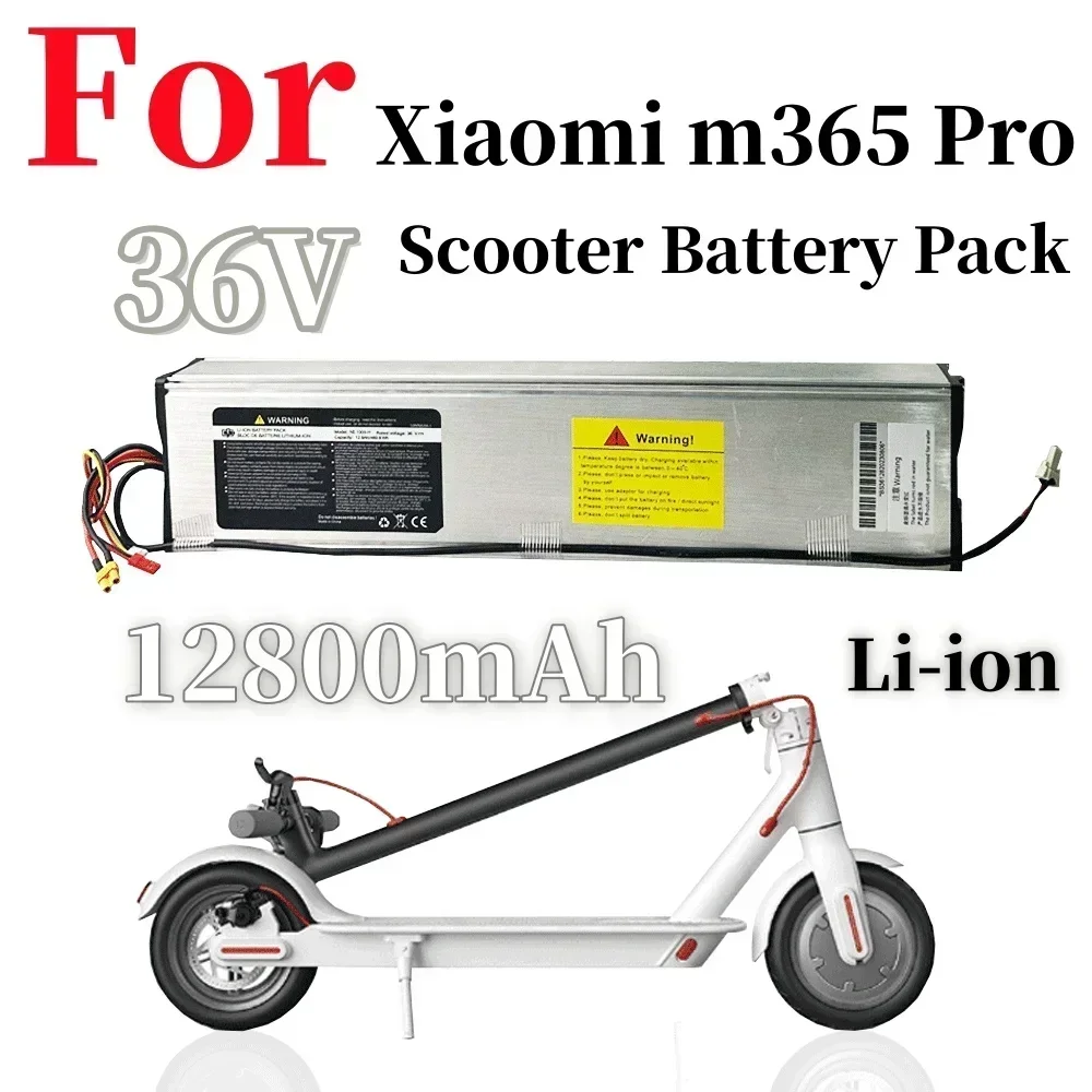 New 36V 12800mAH for Xiaomi m365 Pro Scooter Special Battery Pack Original Battery