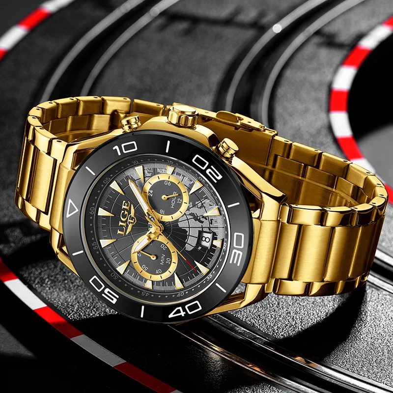 Men's Fashion Automatic Waterproof Quartz Watch