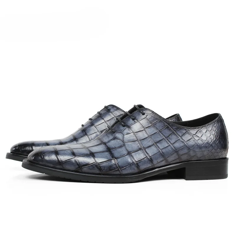 

Crocodile Leather Men dress shoes Men's Leather Shoes - Durable, Comfortable, Breathable & Stylish
