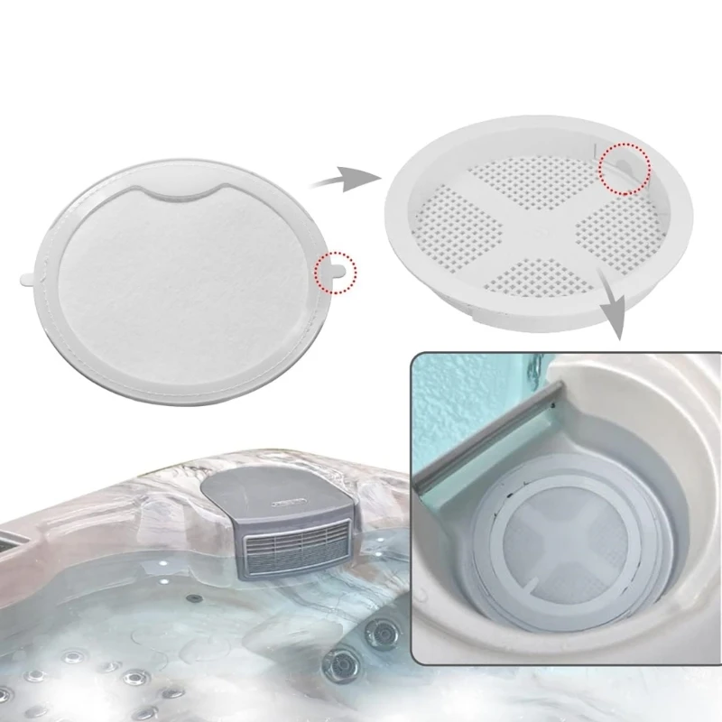 2 pçs primeiro filtro para maax spas 100497 banheiras hidromassagem primeiro filtro substituição para maax spas acessórios