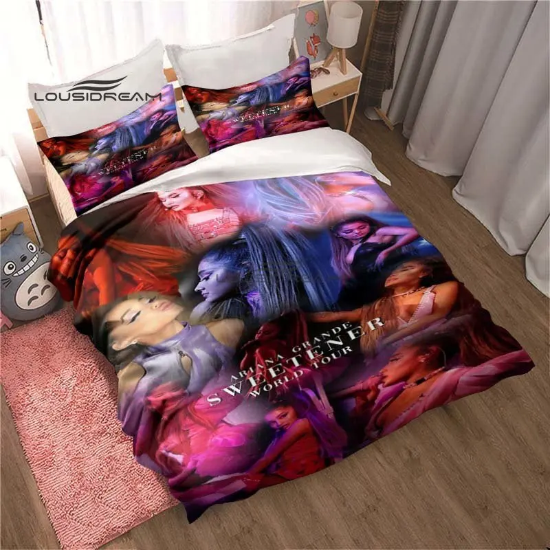 Pop Singer A-Ariana Grand Bedding Sets exquisite bed supplies set duvet cover bed comforter set bedding set luxury birthday gift