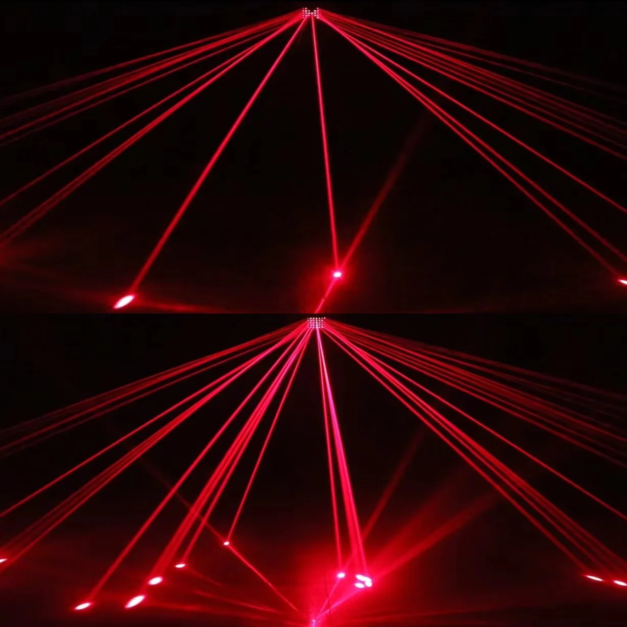 40 Eyes Skynet Matrix Laser Rain Light Voice Control DMX512 Factory Club Show DJ Light Projector Stage Laser Light