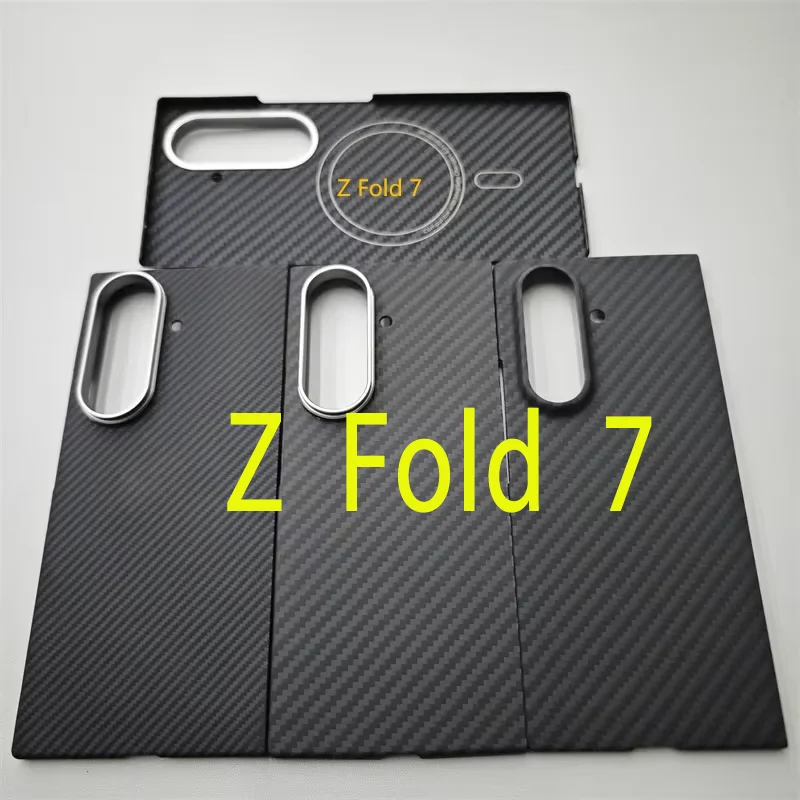 

Магнитный чехол для Samsung Galaxy Z Fold 7, арамидный чехол из углеродного волокна для Magsafe, чехол, аксессуары для мобильных телефонов