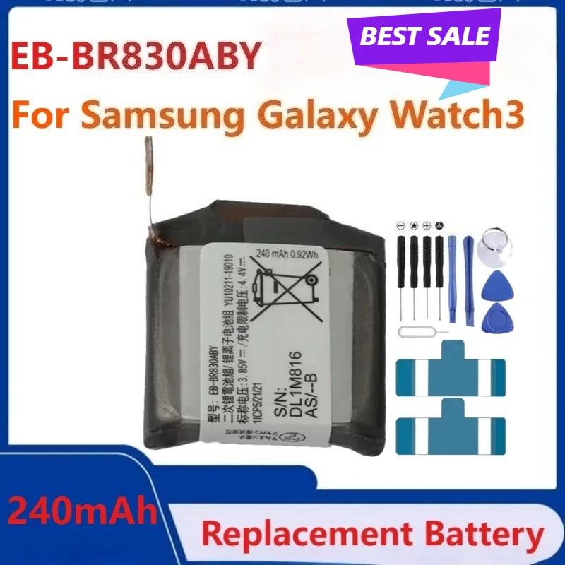 EB-BR830ABY Replacement Battery for Samsung Galaxy Watch3 41mm SM-R850 R855 Watch Active2 40mm SM-R830 SM-R835 Watch Battery