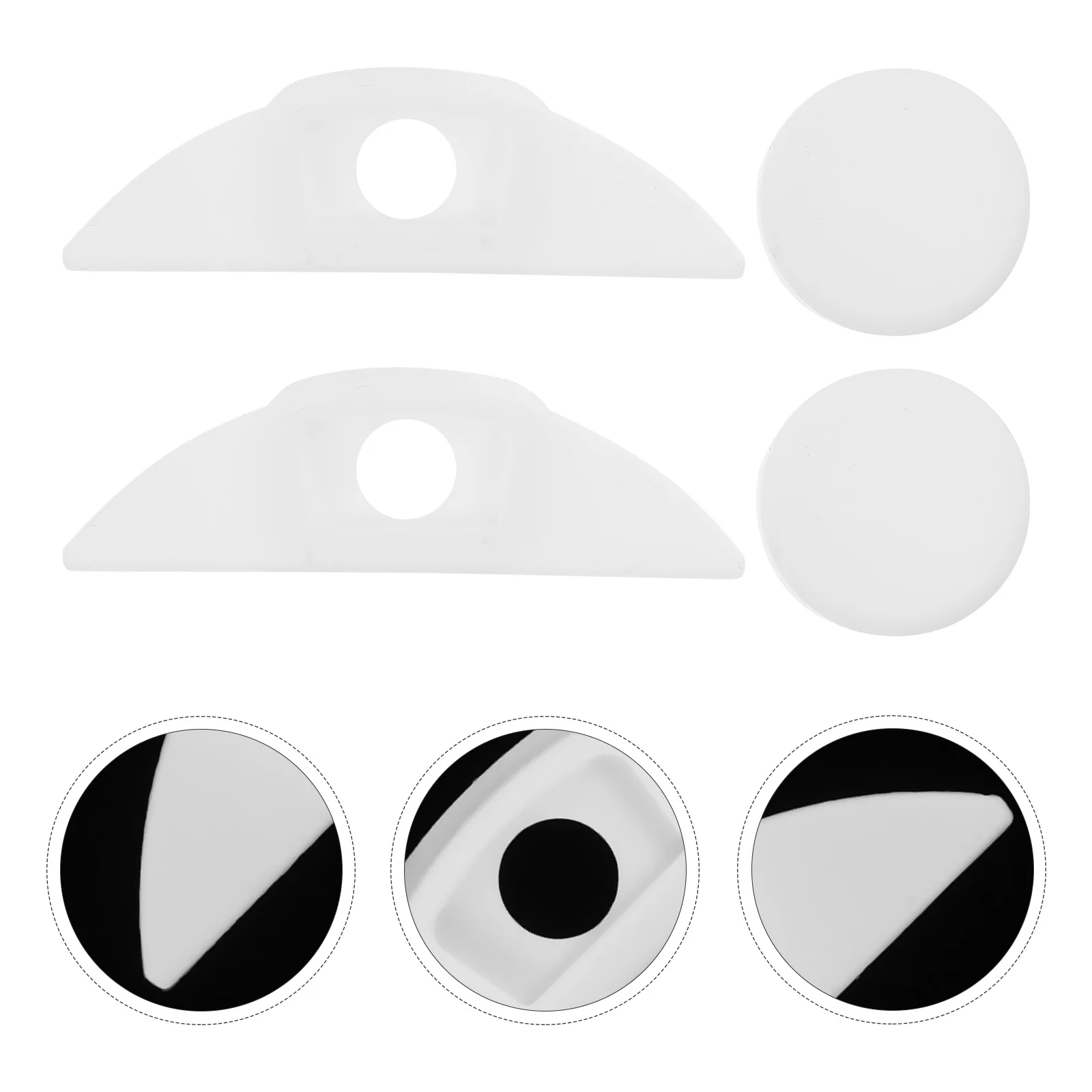 

1 set Spill Proof Plug Silicone Leak Stopper For Tumbler Bottle Reusable Straw Stoppers Cup Accessories Kitchen Bar Supplies