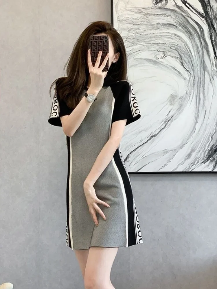 Party Vintage Fashion Bodycon Summer Light Dress Casual Women\'s Dresses Sexy Wrap Prom Bag hip Tunics Mini Short Korean Loose