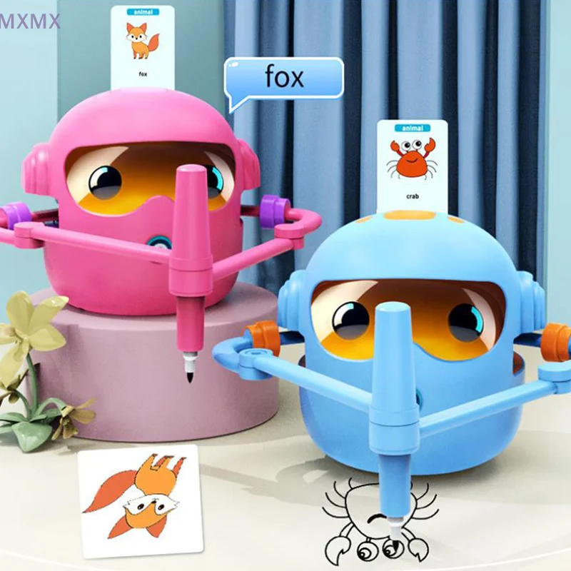 

Детский интерактивный образовательный робот для рисования, автоматический робот для рисования, обучающий рисунок, обучающая машина для художественного обучения, интеллектуальный робот, игрушки