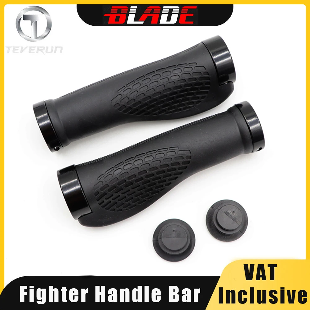 Original Teverun Handle Bar for Teverun Fighter mini/Fighter 11/Fighter Supreme/7260R Electric Scooter Rubber Handle Grip Parts