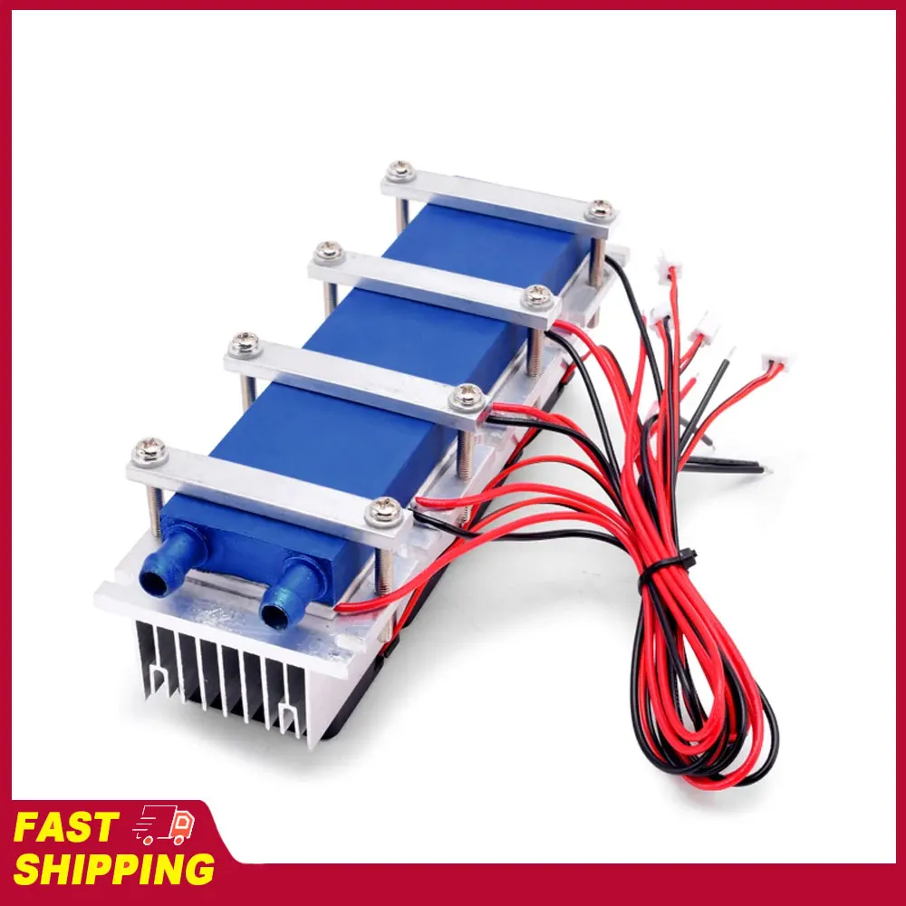 

Электронный холодильник-охладитель Пельтье 288 Вт, 12 В постоянного тока, 30 А, полупроводниковая система охлаждения, набор для самостоятельной сборки для кондиционирования воздуха