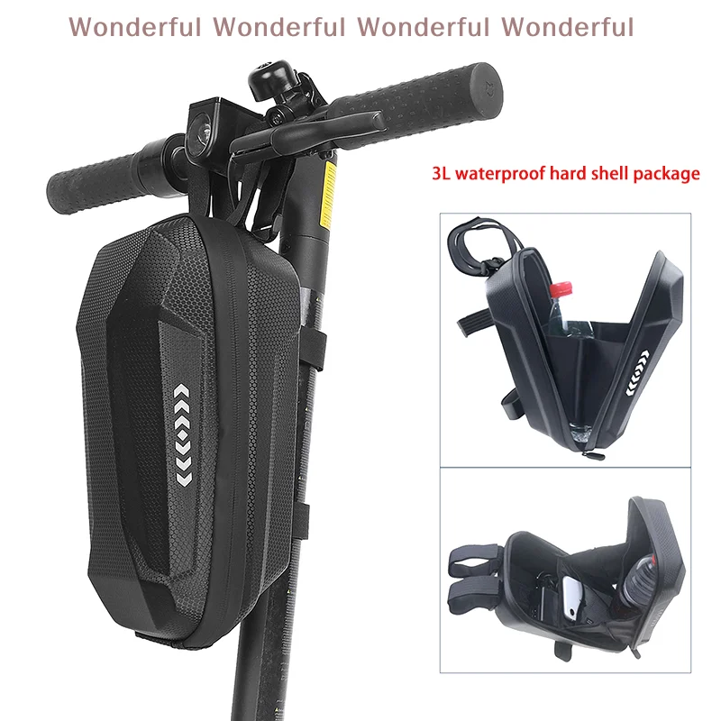 1 PCS Large Capacity Waterproof Storage Solutions for Outdoor Activities Compact Scooter & Bike Handlebar Bag