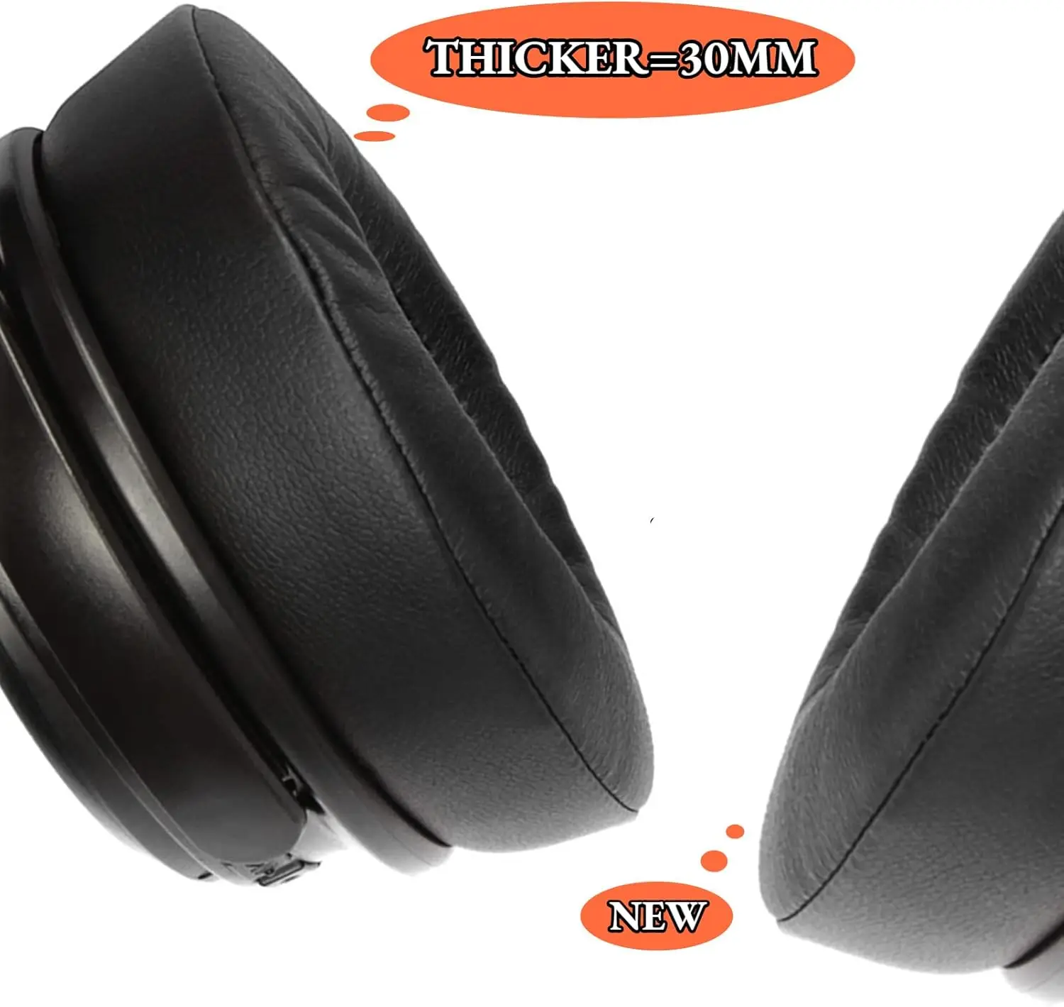 TT-BH22 Thicken หูฟังใช้งานร่วมกับ TaoTronics TT-BH22 SoundSurge 22 ANC หูฟังเปลี่ยนแผ่นรองหูฟัง Earmuff
