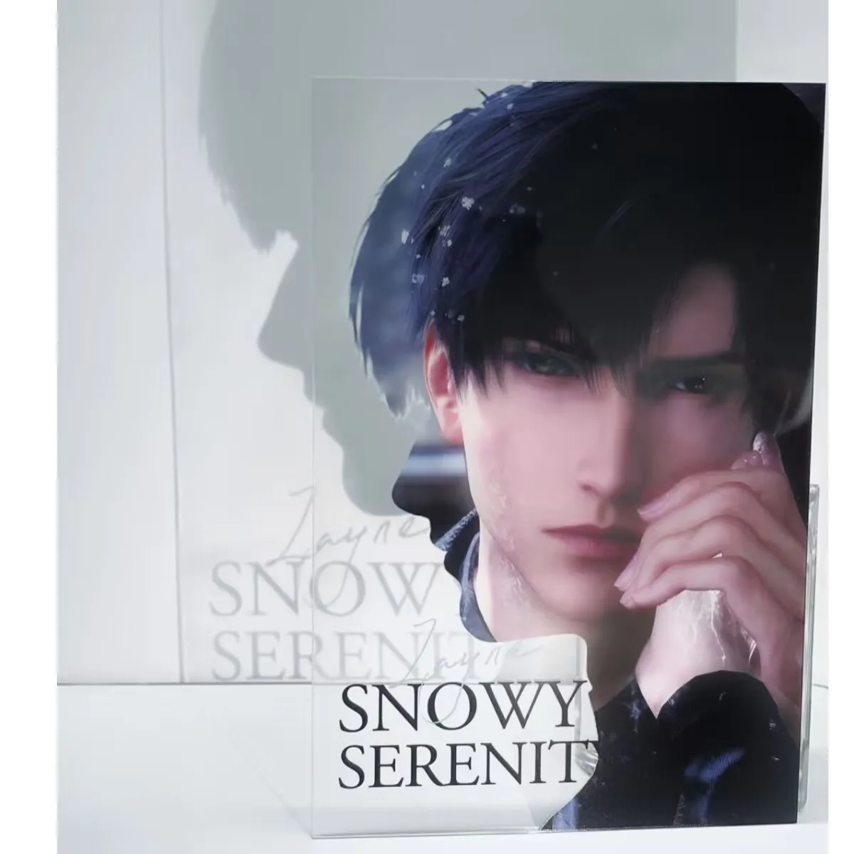 "여름의 날, 석싱휘" "사랑과 심우주" 시리즈 아크릴 투명 카드는 사진 촬영 및 친구에게 선물로 주는 데 적합합니다.